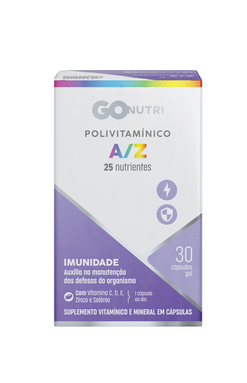 Multivitamínico Az Gonutri C/30 Cápsulas