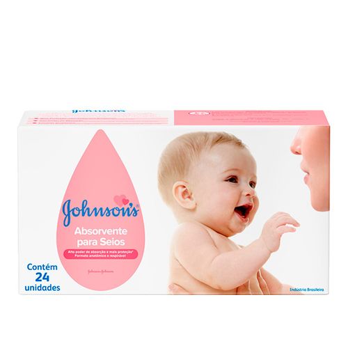 Absorventes para Seios Johnsons 24 unidades