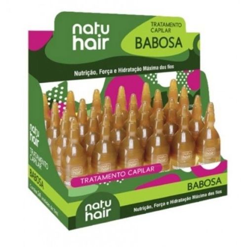 Ampolas Natuhair Babosa 10Ml - Skafe
