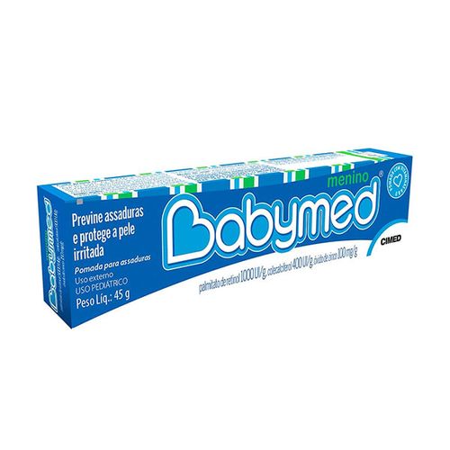 Babymed Menino - Pomada para Assaduras - 45g