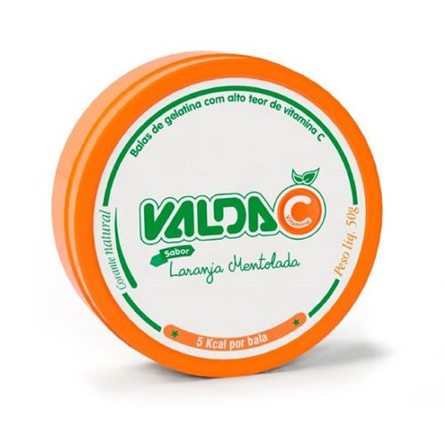 Bala Gelatina Valda C Lata 50G - Valda