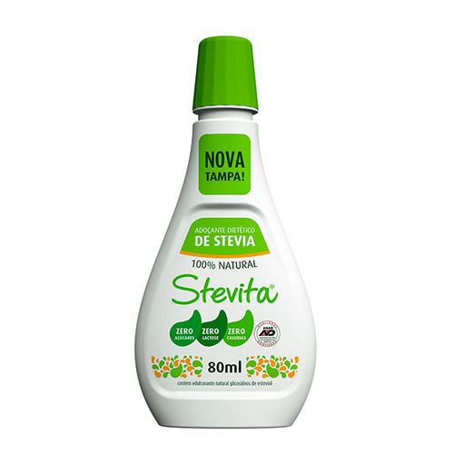 Adoçante Stevita Sweetenergético Líquido 80Ml - Stevita