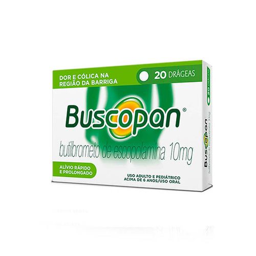 Buscopan 10mg 20 Drágeas