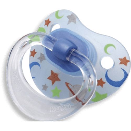 Chupeta Kuka N 02 Premium Color Bico Ortodontico Azul - Kuka