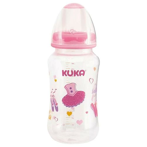 Mamadeira Kuka Big Natural Bicouniversal Rosa 330Ml - Kuka