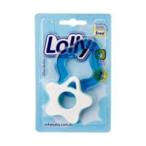 Mordedor Lolly Clean Estrela Azul - Lolly