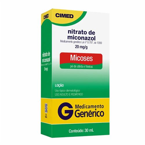 Nitrato Miconazol 20mg Loção Top 30ml - Genérico - Cimed