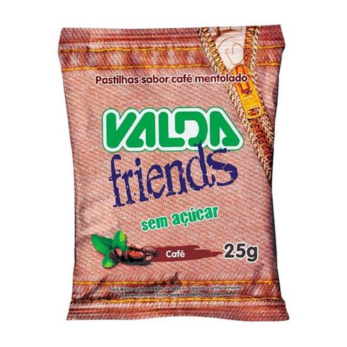 Pastilhas Valda Friends Cafe 25G - Valda