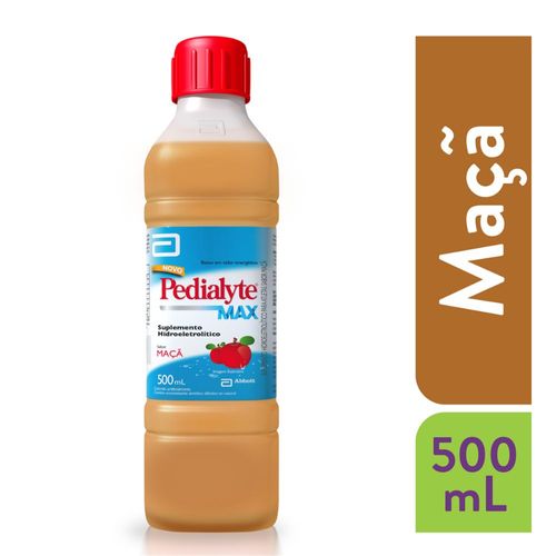 Pedialyte Max Maça 500ml