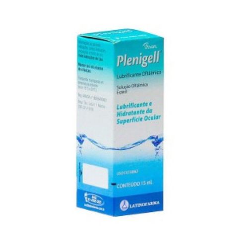 Plenigell Solução Oftálmico 15ml
