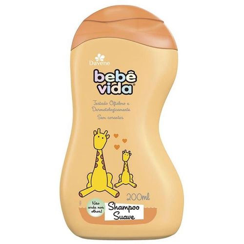Shampoo Davene Bebê Vida Suave 200Ml - Bebe Vida