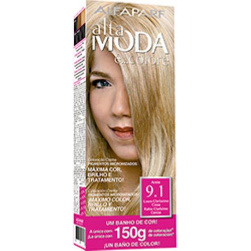 Coloração Permanente Colore 9.1 Loção Claris Cinza 150g Altamoda