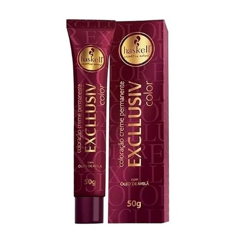 Coloração Permanente Color 4.0 Castanho Médio 50g Haskell