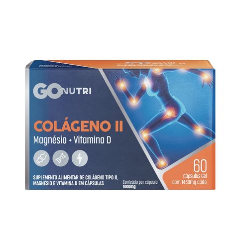 Colágeno Tipo II Gonutri c/ 60 Cápsulas