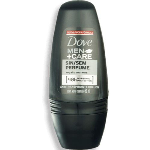 Antitranspirante Roll-On sem Perfume Dove Men+Care 50ml