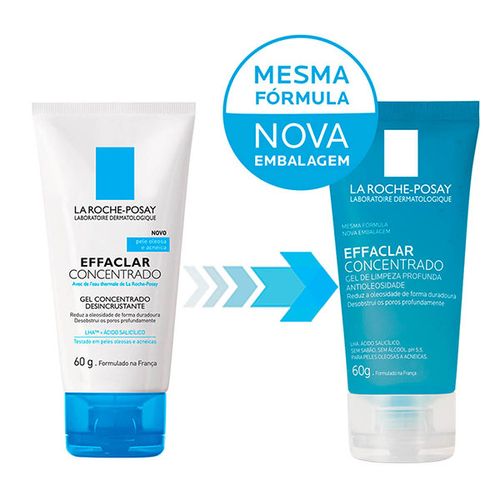 Effaclar Gel Limpeza Concentrado 60g - Effaclar