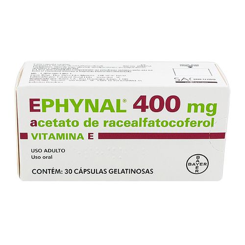 Ephynal 400mg 30 Cápsulas