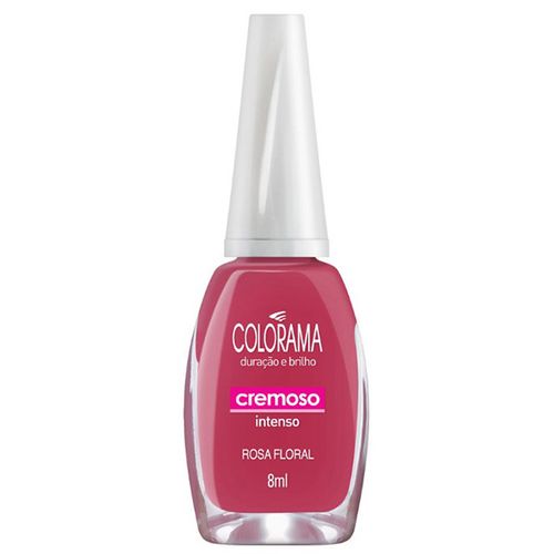 Esmalte Colorama Cremosa Rosa Floral 8Ml - Colorama