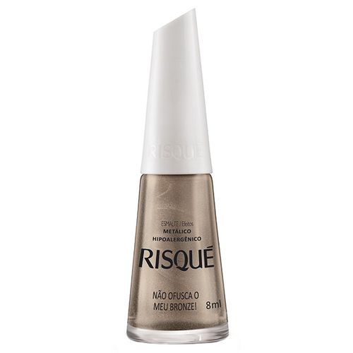 Esmalte Risque Efeito Não Ofusca Meu Bronze 8Ml - Risque