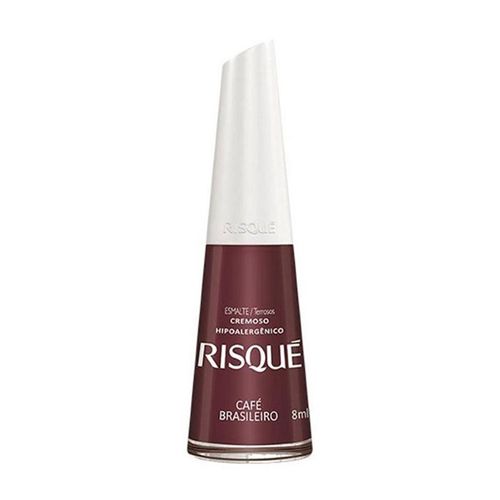 Esmalte Risque Regular Cafe Brasileiro 8Ml - Risque