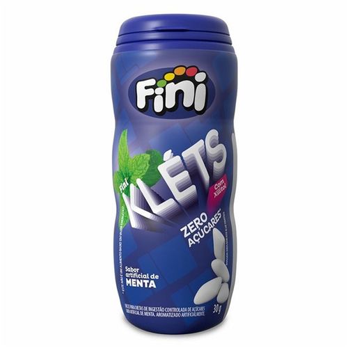 Fini Kléts Menta Zero Açúcar 30g