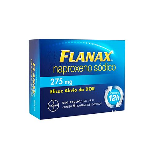 Flanax 275mg 8 Comprimidos