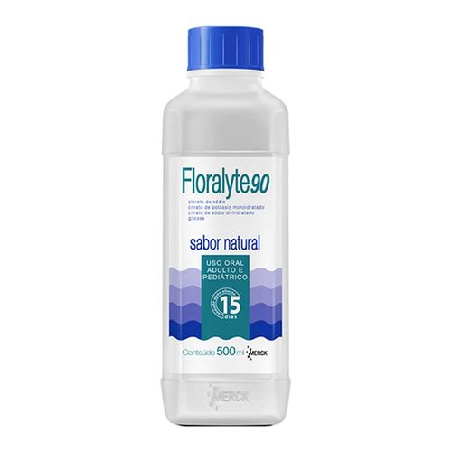 Floralyte 90 Solução Oral Sabor Natural 500ml - Floralyte