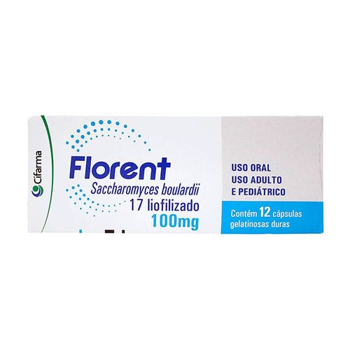 Florent 100mg 12 Cápsulas