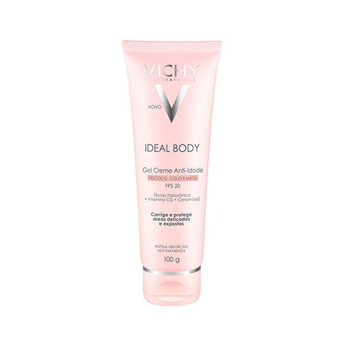 IDEAL BODY Pescoço, Colo e Mãos - Gel Creme Anti-idade