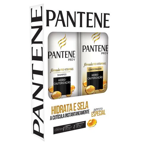 Kit Shampoo + Condicionador Pantene Hidro-Cauterização 175ml Cada