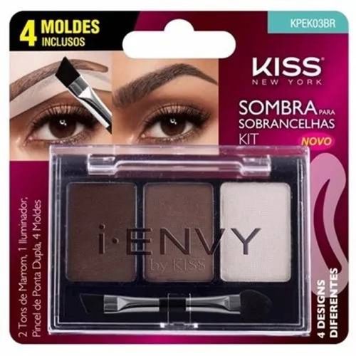 Kit Sombra Sobrancelha Kiss Ny I-Envy - New York Style