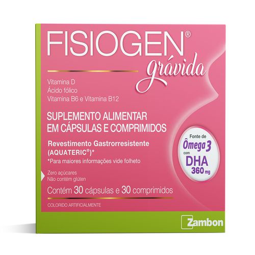 Fisiogen Gravida 30 Cps + 30 Cpr