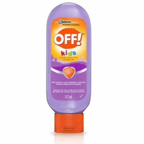 Repelente Infantil para Insetos OFF Kids - Loção - 117ml