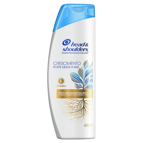 Shampoo Anticaspa Head & Shoulders Crescimento Frasco 400ml
