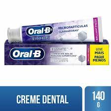 Oral-B 3D White Brilliant Fresh Creme Dental Anticáries Com Flúor - 140 g