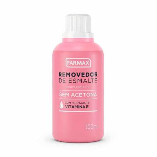 Removedor Esmalte S/Acetona Farmax 100Ml - Farmax