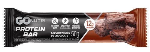 BARRA DE PROTEÍNA BROWNIE 50G GONUTRI