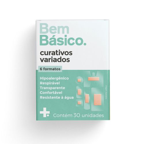 Curat Variados Bem Basico  30Un