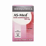As-Med Infantil 100mg 30 Comprimidos
