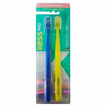 Kit 2 Escovas Dentais Kess Pro Extr Macia