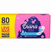 absorvente Diana Prot Diario 80Un