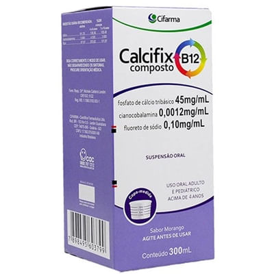 Calcifix Composto B12 Susp Oral 300Ml