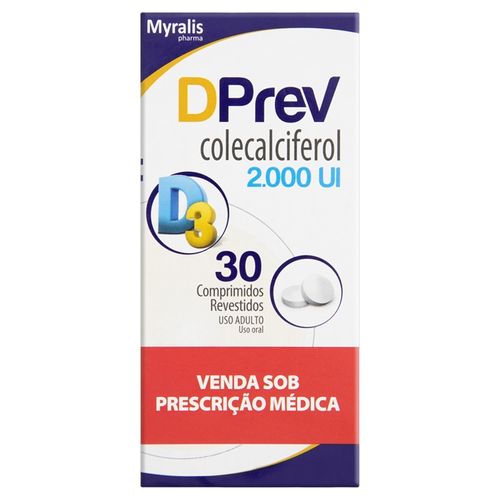 Dprev 2000Ui 30 Comprimidos Revestidos