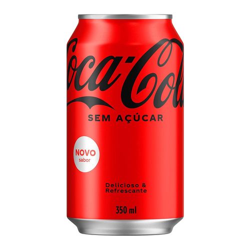 Coca Cola Lata Zero Acucar 350Ml