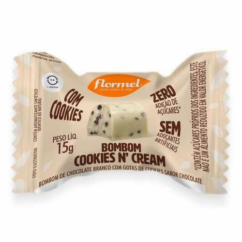Bombom Cookies N Cream Flormel 15G