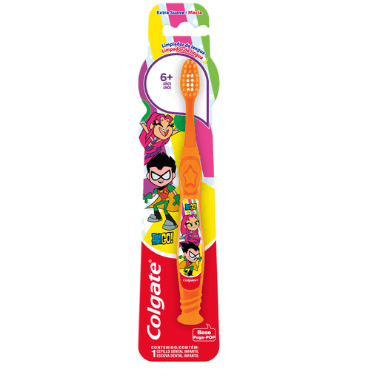 Escova Dental Infantil Extramacia Teen Titans Go! 6+ Anos Colgate