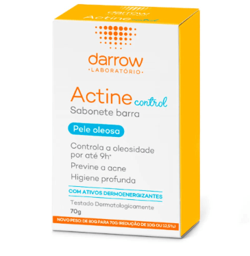 Sabonete Barra Pele Oleosa Darrow Actine Control 70g