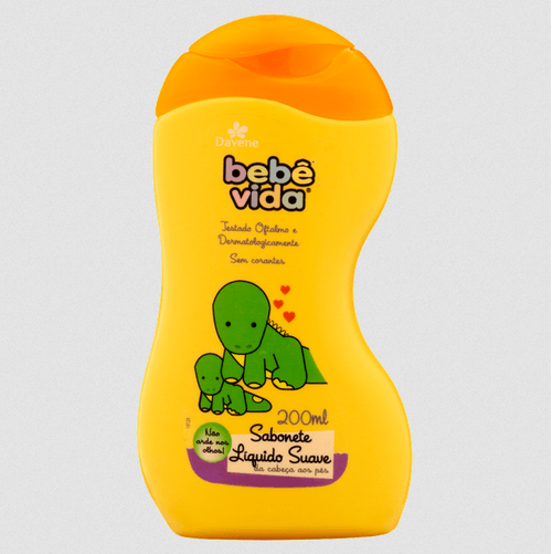 Sabonete Líquido Bebê Vida Suave 200Ml - Bebe Vida