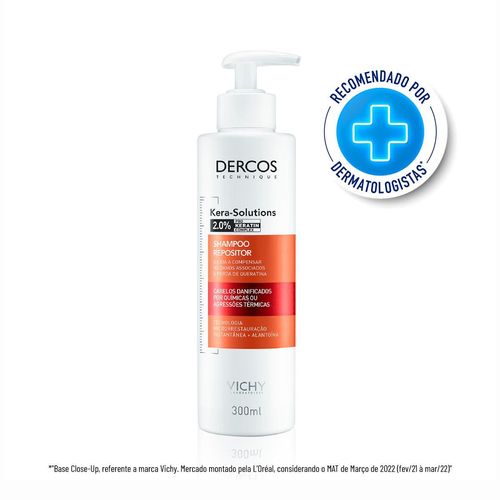 VICHY DERCOS SHAMPOO KERA SOLUTIONS 300ML