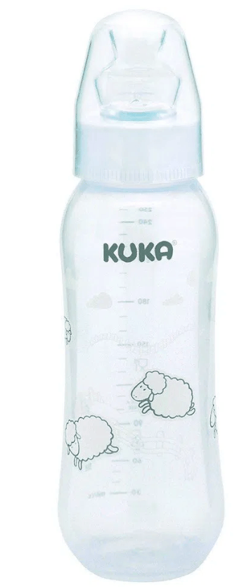MAMADEIRA NATURAL COLOR KUKA ORTO 2 BRANCA 250ML
